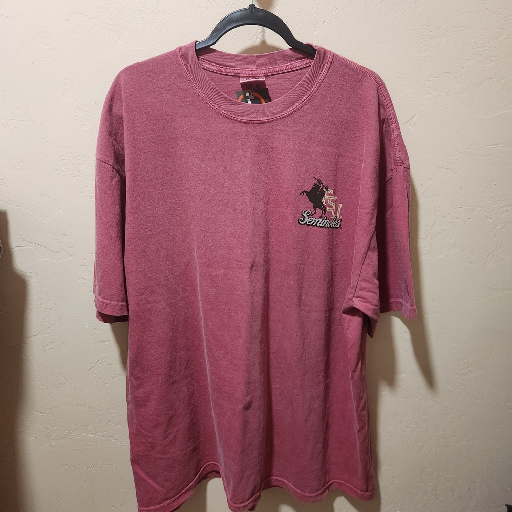 NWT Comfort Colors Men's FSU Florida State Seminoles  T-shirt XXL